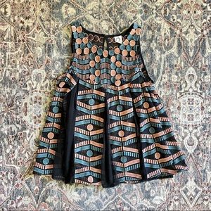 Anthropologie Embroidered Top (SMALL)